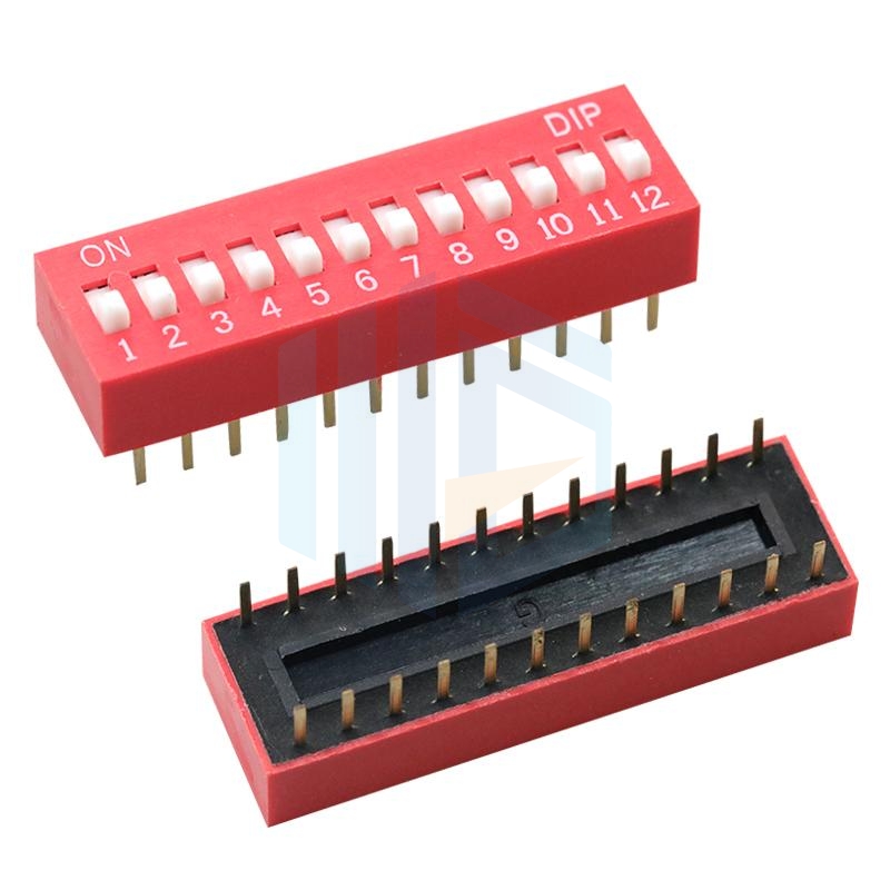 Flat dial code switch