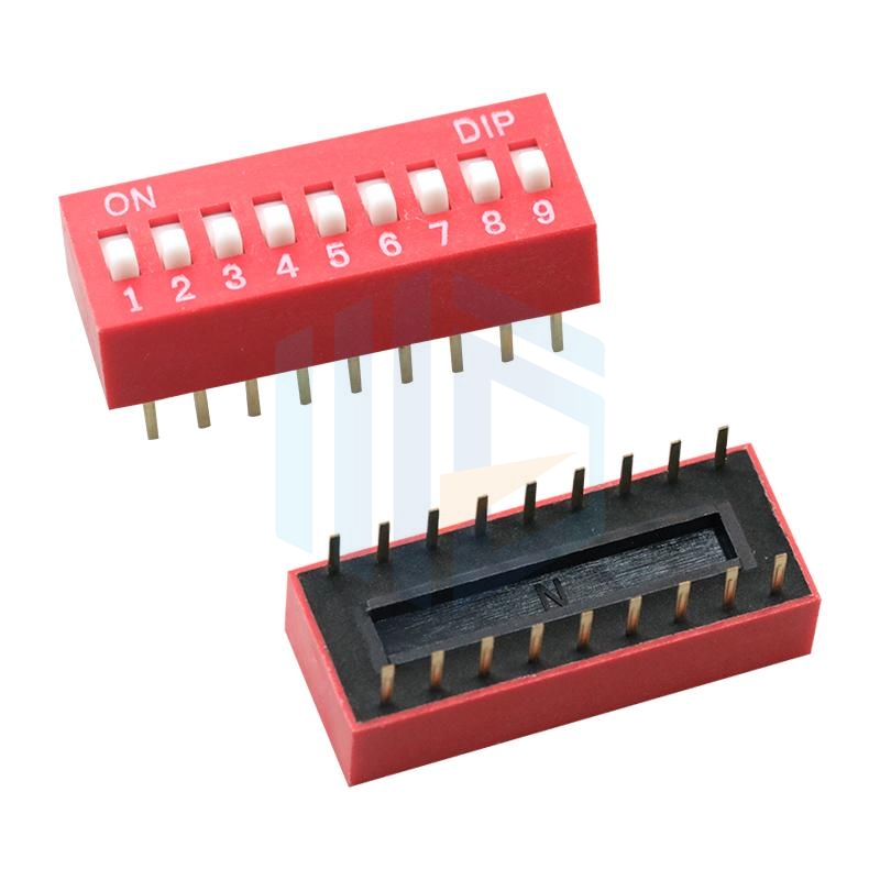 Flat dial code switch