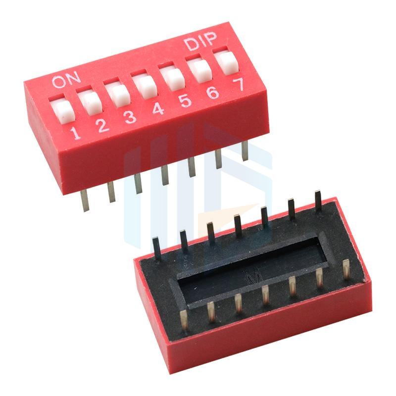 Flat dial code switch